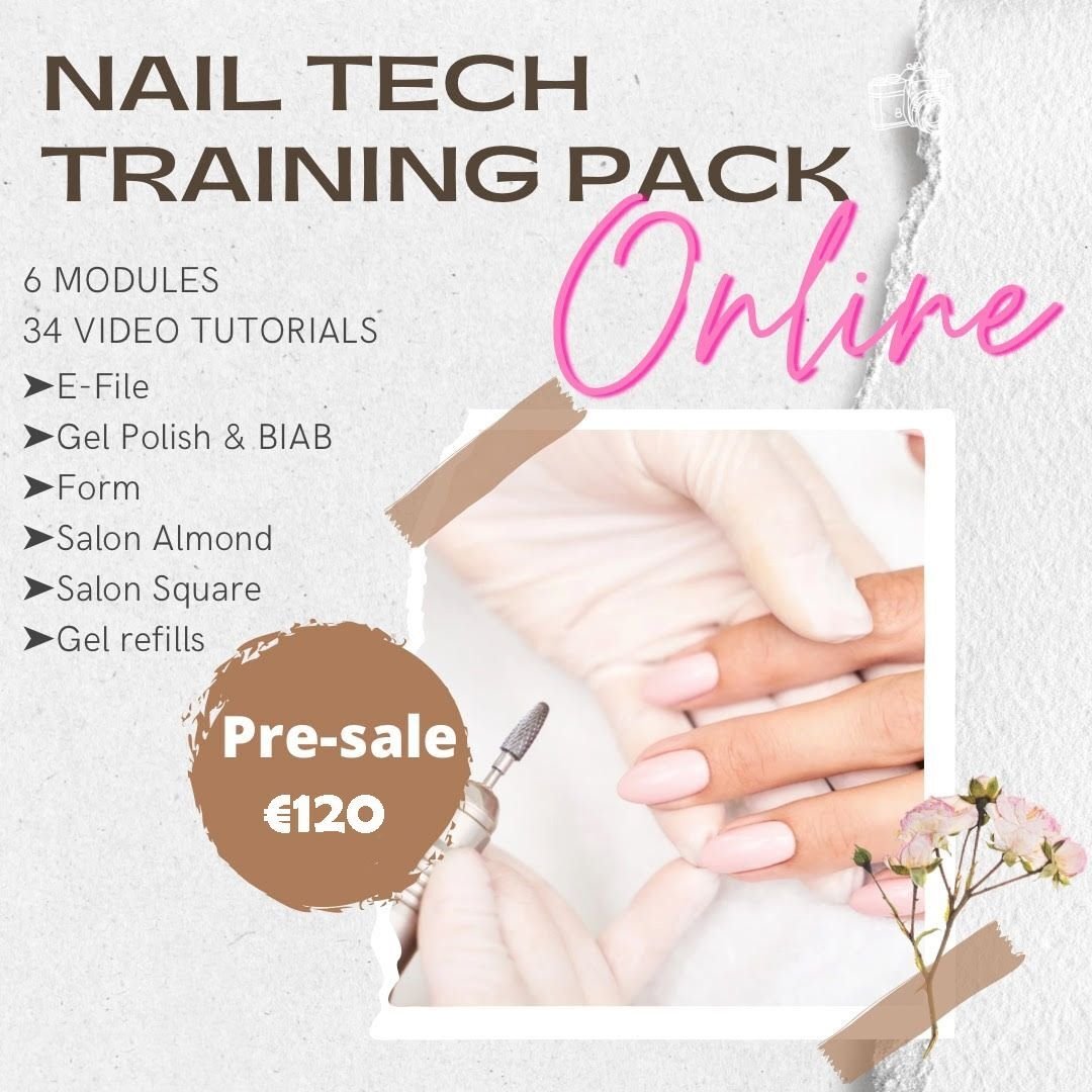 Nail Tech Training Pack-Online (PRE-ORDER)
