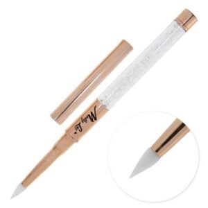 Silicone brush no2 gold