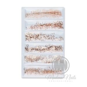 MIX decorative plates - Rose Gold 02