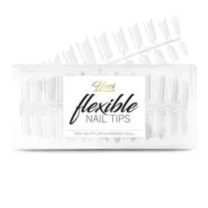HESSI Flexible nail tips clear - 504 pieces