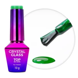 top no wipe Crystal Glass Molly Nails Green
