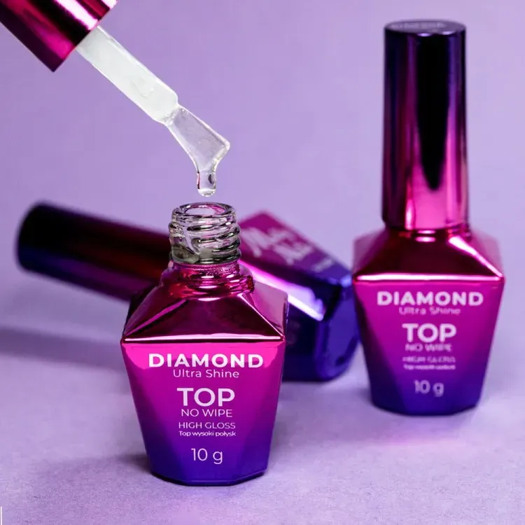 Diamond Ultra Shine top no wipe high gloss Molly Nails 10g - Image 3
